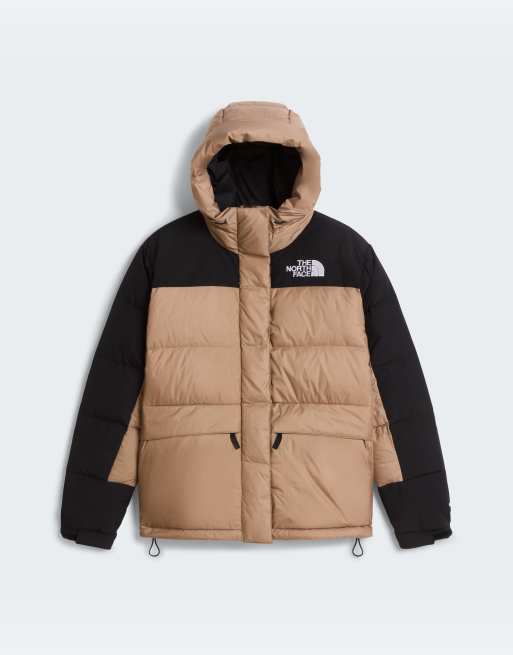 The North Face Himalayan down parka in garnet/tnf black, 3 of 4