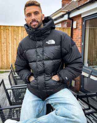 The North Face Himalayan Down Puffer Jacket In Black ModeSens