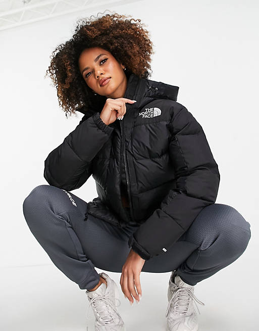  The North Face Himalayan Down parka jacket in black 