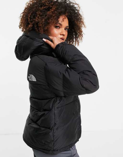 The North Face Himalayan Down parka jacket in black