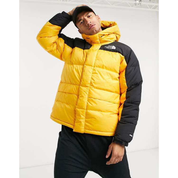 North face deals yellow down jacket