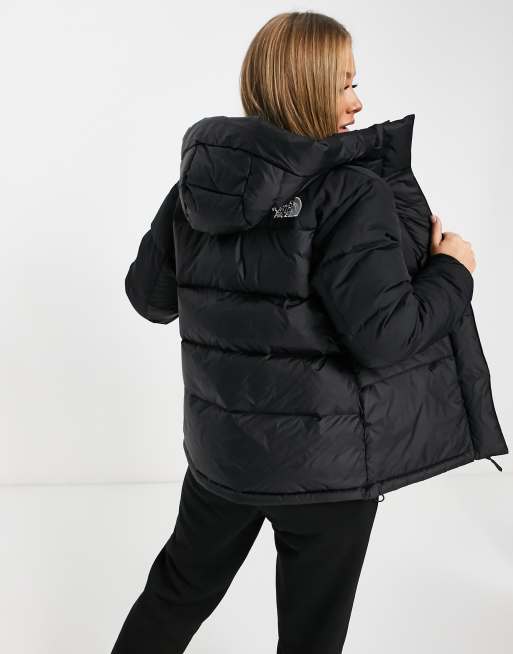The North Face Himalayan down puffer coat in black | ASOS