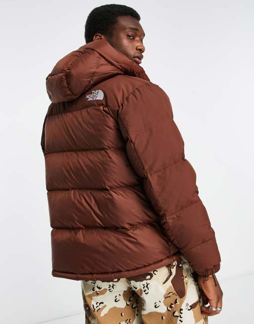 The North Himalayan down puffer jacket in dark brown | ASOS