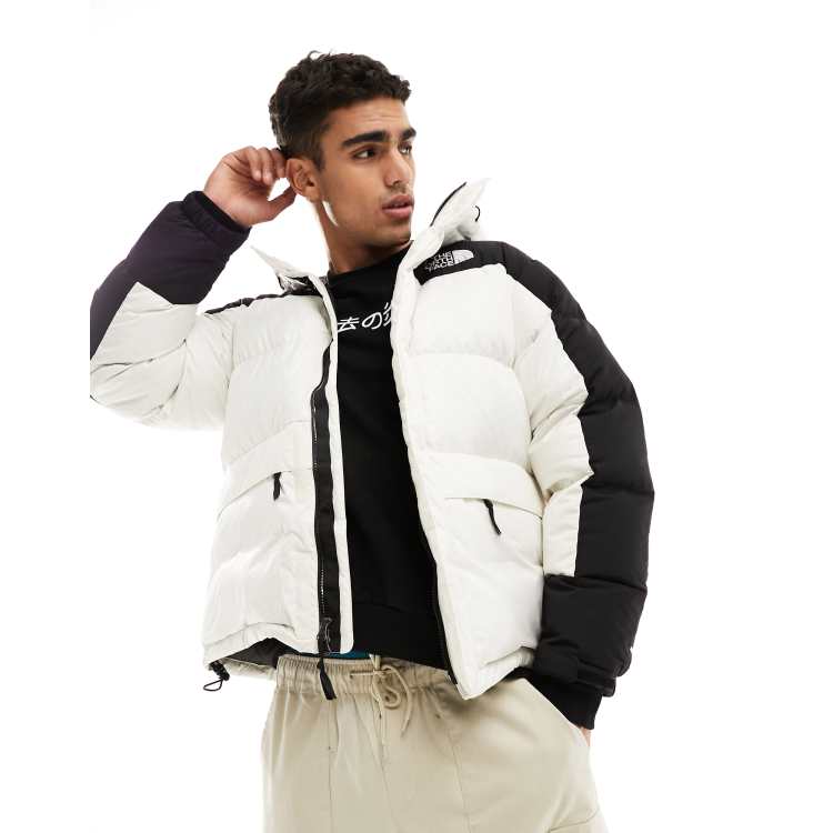 North face black and white coat sale