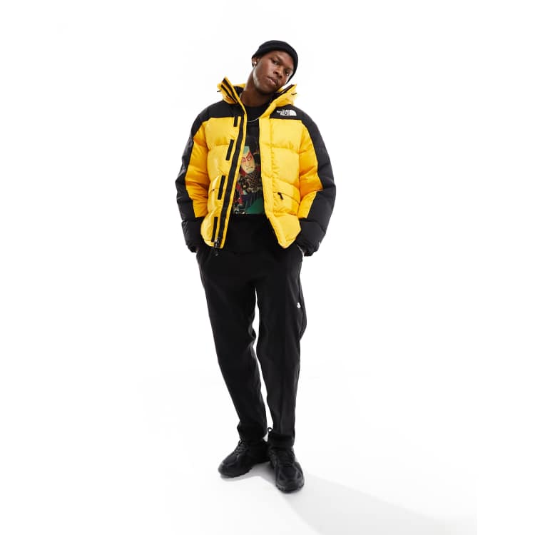 North face down deals jacket yellow