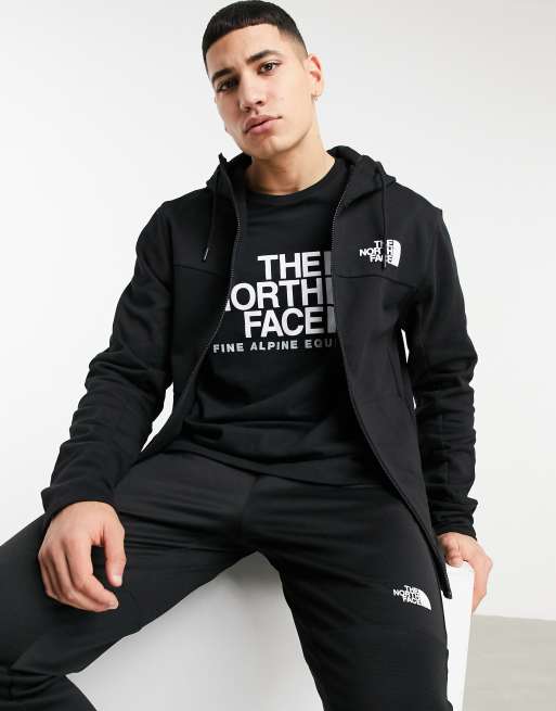 North face hot sale himalayan hoodie black