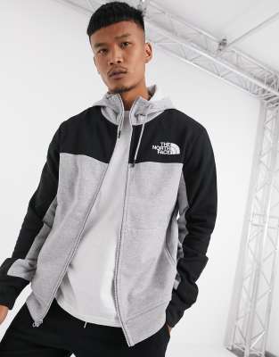 the north face himalayan full zip hoodie