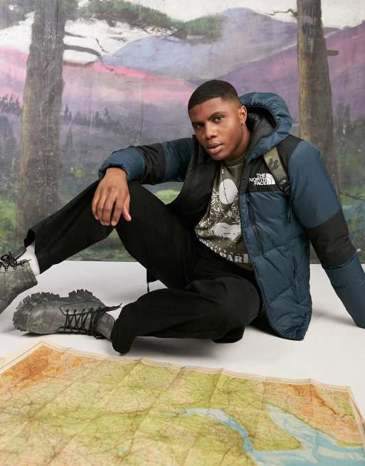 The North Face – Himalayan – Granatowa lekka kurtka puchowa