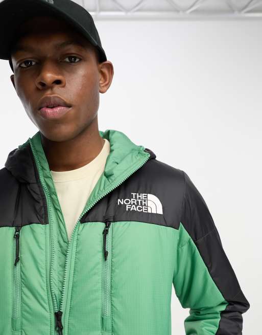 The North Face – Himalayan – Grön och svart jacka i tunt material med huva, 3 av 4