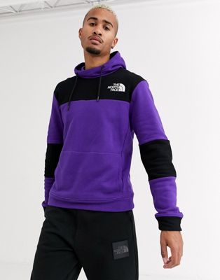 The North Face - Himalayan - Hoodie in paars/zwart