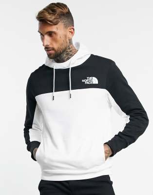 north face hoodie white