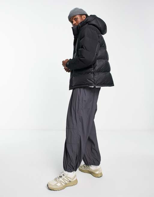 The North Face Himalayan insulated down jacket in black, 3 of 4