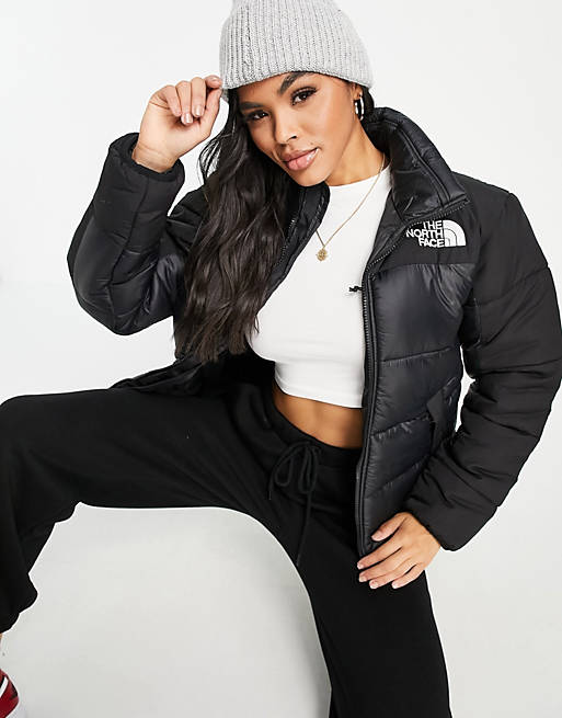Jood holte nul The North Face Himalayan insulated jacket in black | ASOS