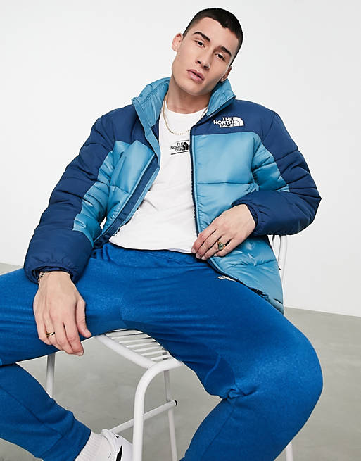 The North Face Himalayan Insulated jacket in blue | ASOS