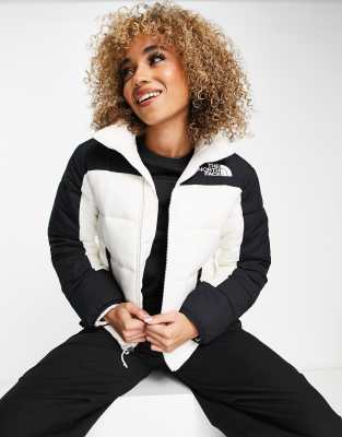 Black and white womens north face on sale jacket