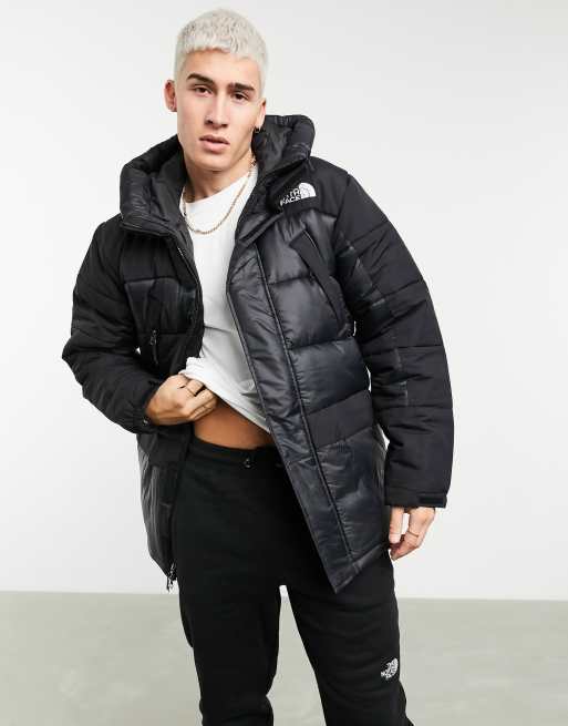 The North Face Himalayan insulated parka jacket in black | ASOS