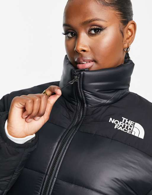 North face store leather puffer jacket