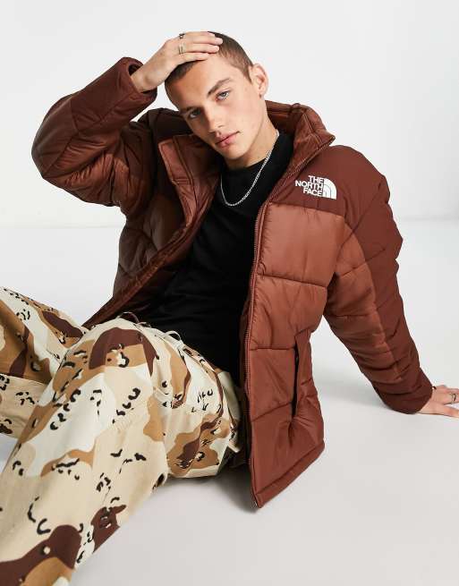 Brown north outlet face jacket