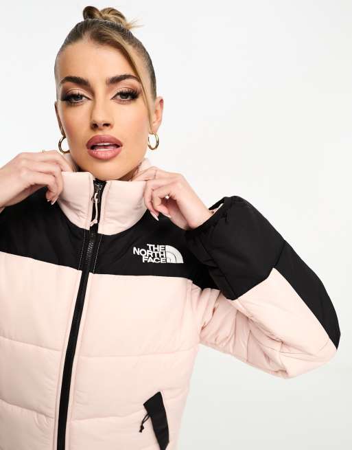 North face jacket pink and outlet black