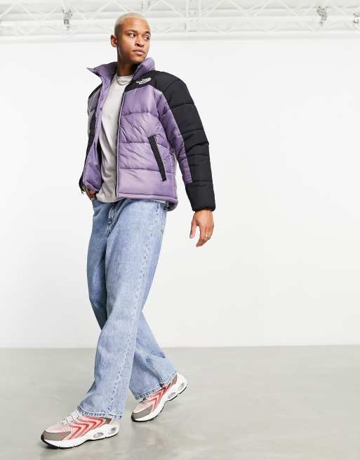 Purple north hot sale face puffer