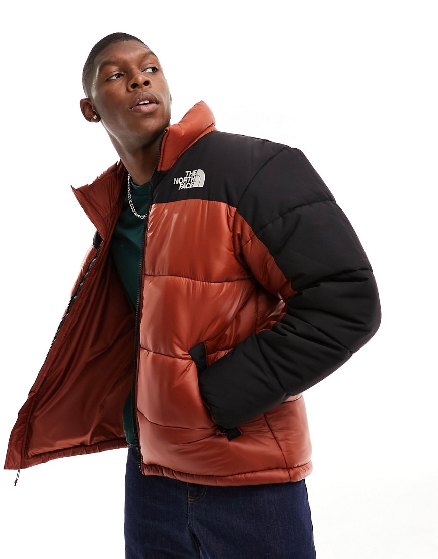The North Face Himalayan Insulated puffer jacket in rust-Brown