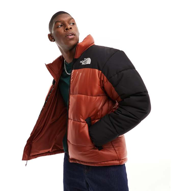 The North Face Himalayan Insulated puffer jacket in rust ASOS