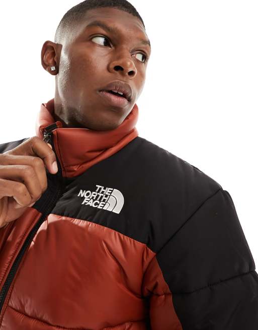 The North Face Himalayan Insulated puffer jacket in rust