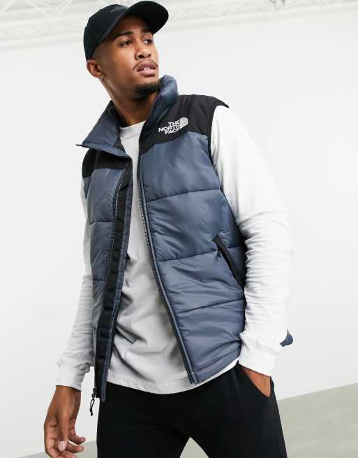 Insulated vest with online hood