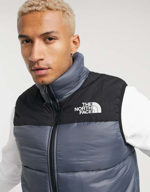 The North Face Himalayan insulated vest in gray