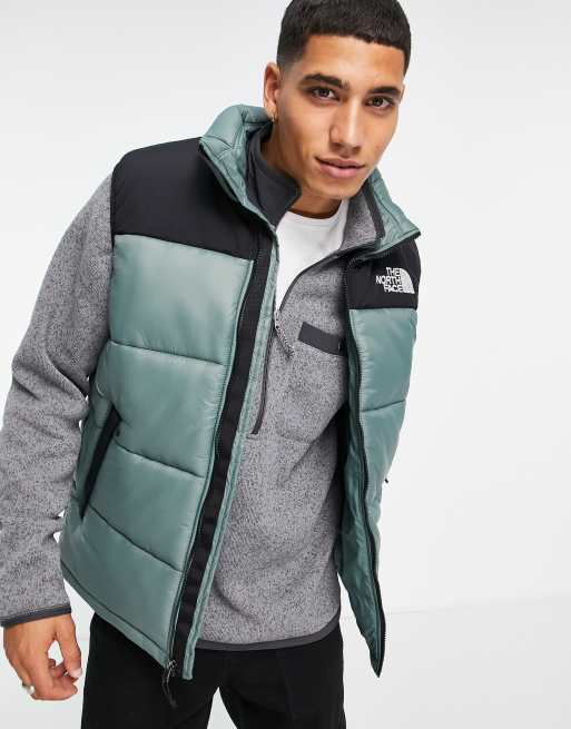 Interessant Beperken doel The North Face Himalayan insulated vest in green | ASOS