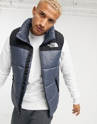 The North Face Himalayan insulated vest in grey | ASOS