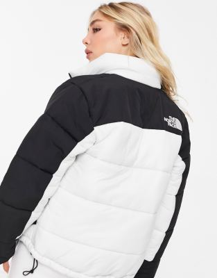 the north face white women's jacket