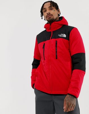 north face himalayan hoodie red