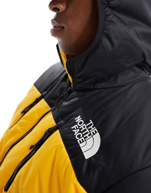 The North Face - Himalayan - Piumino leggero sintetico giallo e nero con  cappuccio