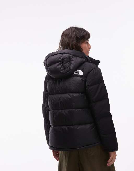 The North Face Himalayan puffer jacket in black, 3 of 4