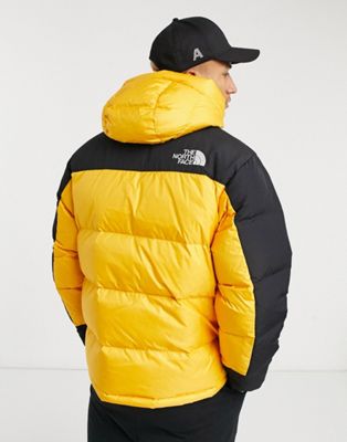 north face puffer jacket yellow