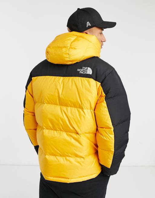 North face yellow online coat