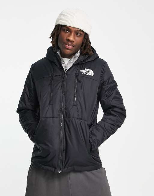 The North Face Himalayan synthetic insulated hooded jacket in black | ASOS