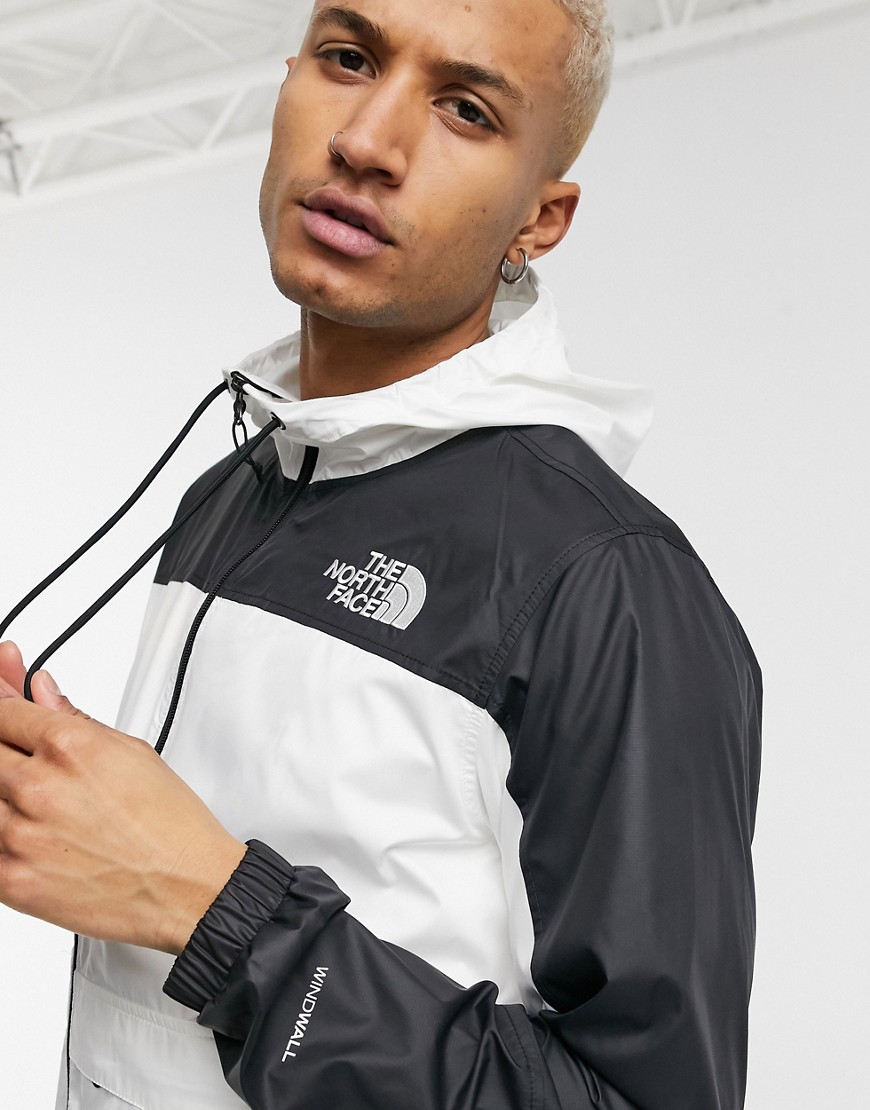 The North Face Himalayan wind shell jacket in white