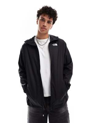 The North Face The North Face Himalia packable wind jacket in black Exclusive at ASOS