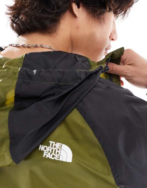 The North Face Himalia packable wind jacket in olive green Exclusive at ASOS, 3 of 4