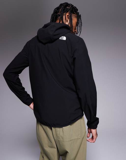 The North Face - Hoodie met logo en rits in zwart, 4 van 4