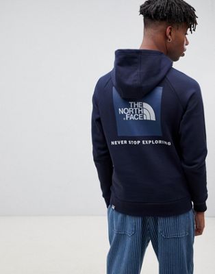the north face hoodie rood