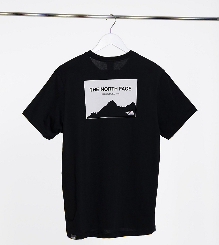 The North Face - Horizon Box - Marineblå T-shirt - Kun hos ASOS-Sort