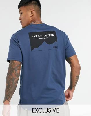 north face navy t shirt