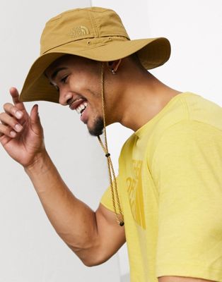 The North Face Horizon Breeze brimmer hat in khaki-Green