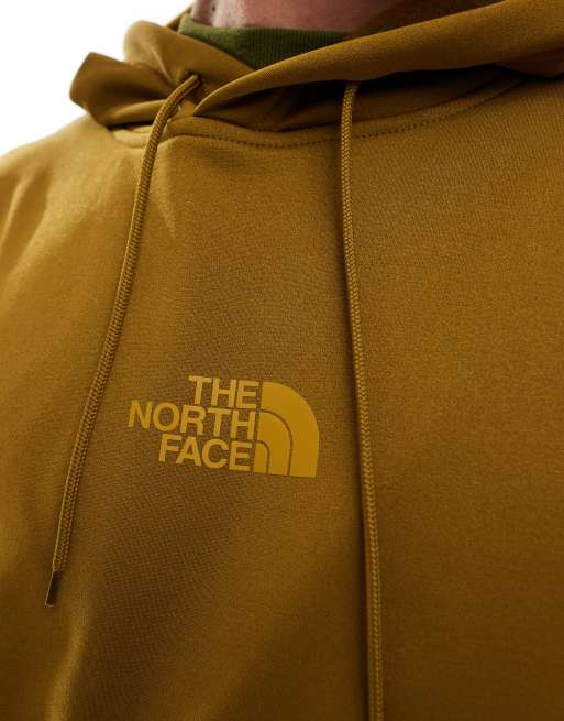 North face mustard hoodie hotsell