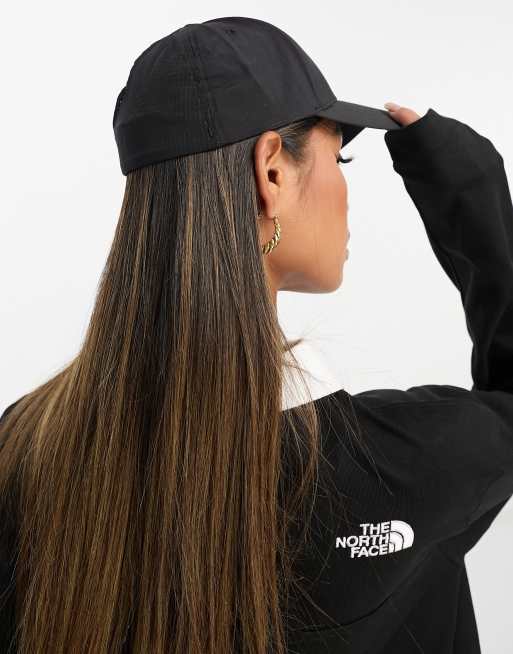 The North Face Horizon logo cap in black