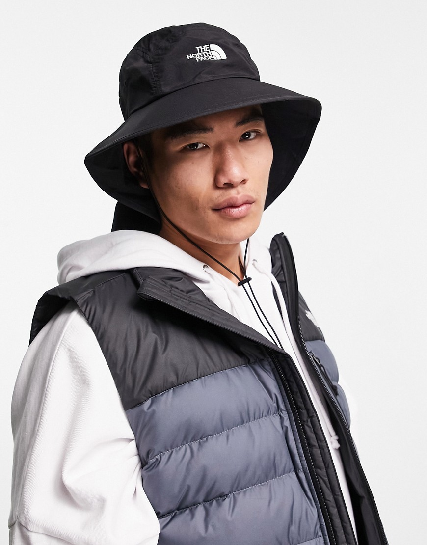 The North Face Horizon Mullet Brimmer sun hat in black