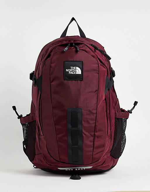 in North ASOS | Shot Face backpack The burgundy Hot